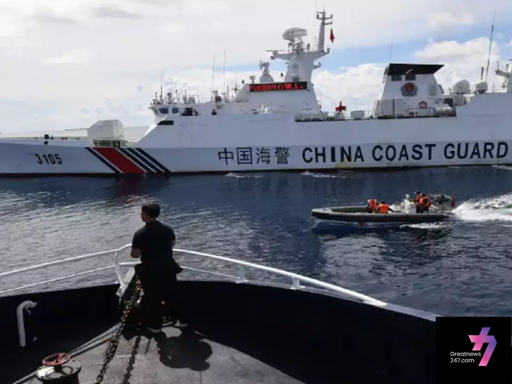 “China Accuses Philippine Ship of Ignoring Warnings and Intentionally Colliding in South China Sea”