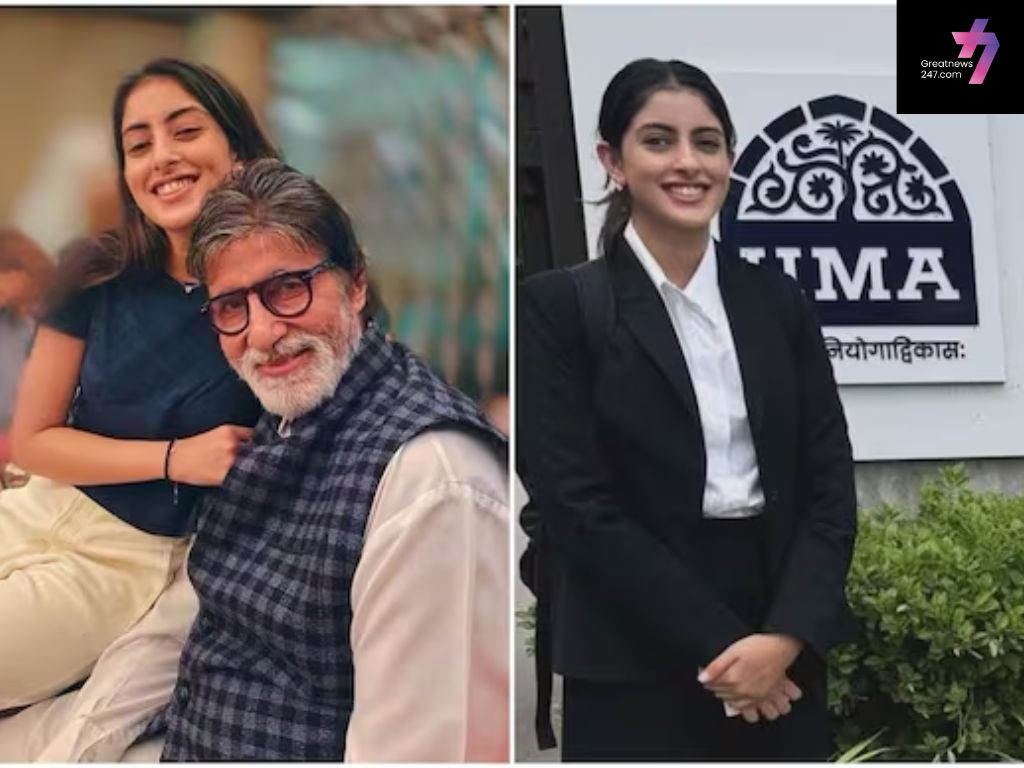 “Big B’s Granddaughter Navya Nanda Joins IIM Ahmedabad: Dreams Really Do Come True”